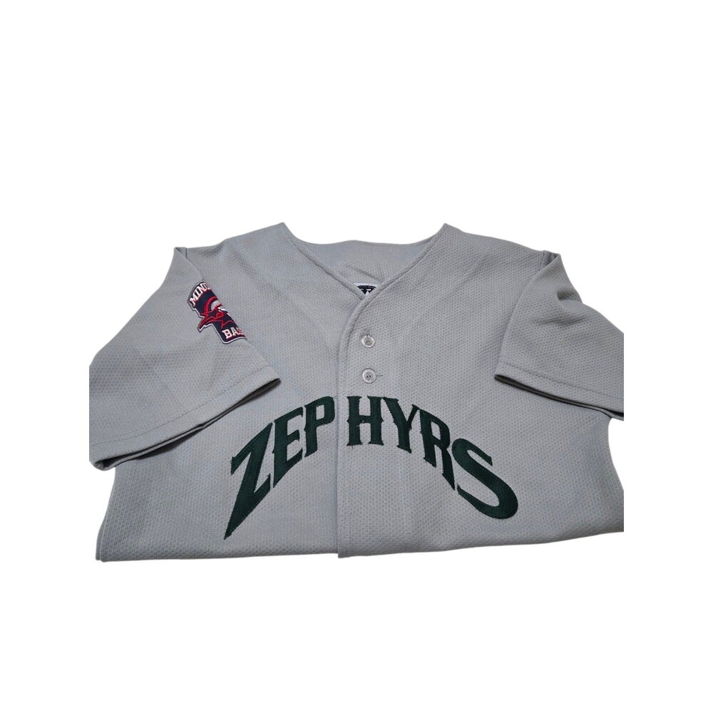 Vintage New Orleans Zephyrs Jersey Youth M Minor League Baseball 90s USA C16.1